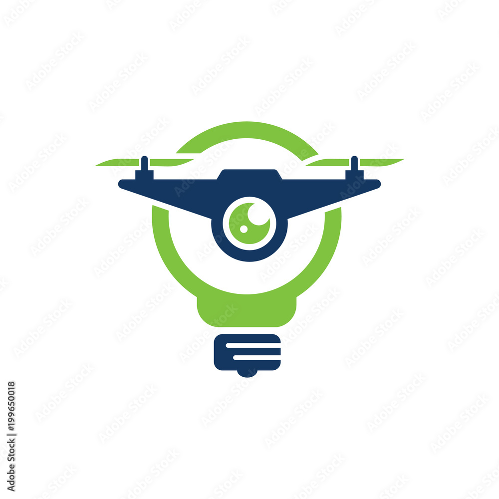 Drone Idea Logo Icon Design Drone Idea Logo Icon Design