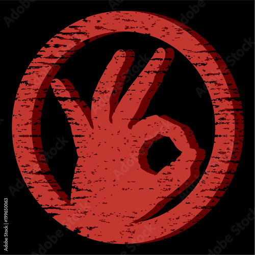 okay hand symbol