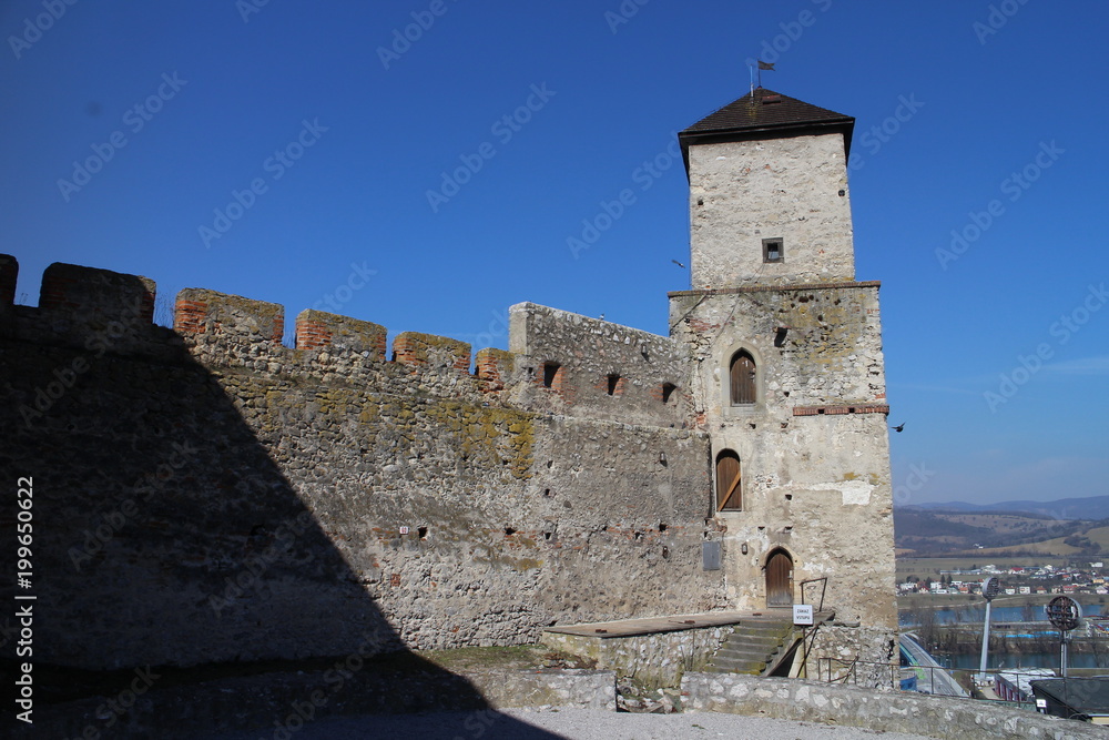 Tower on Trenčín castle, Slovakia