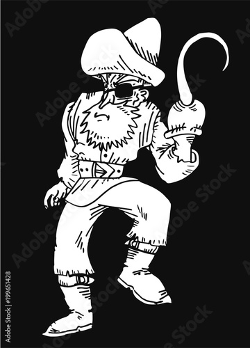 cartoon pirate design