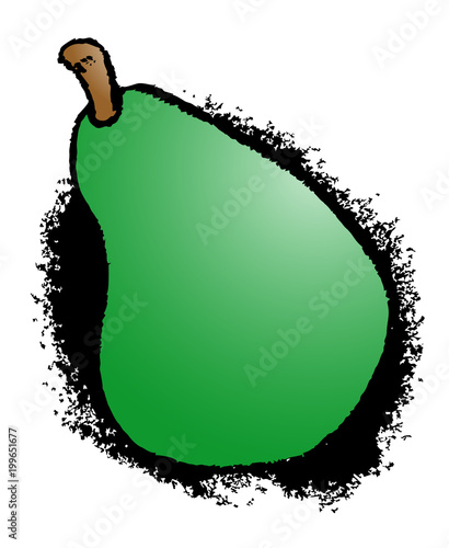 pear illustration