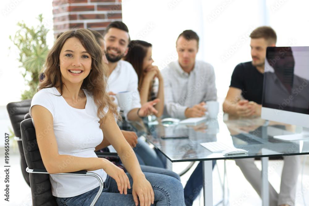 creative business team discussing creative business team discussing