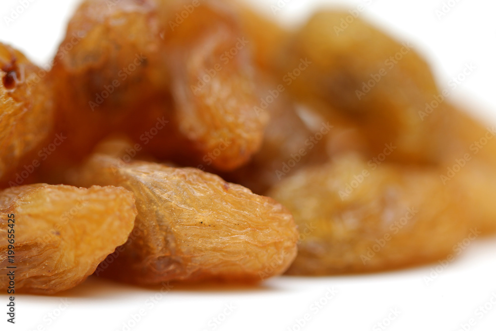 Raisins isolated on white background, abjosh