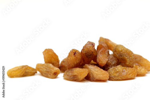 Raisins isolated on white background, abjosh
