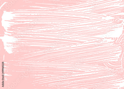 Natural soap texture. Admirable millenial pink foam trace background. Artistic favorable soap suds. Cleanliness, cleanness, purity concept. Vector illustration.