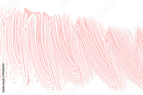 Natural soap texture. Alluring millenial pink foam trace background. Artistic graceful soap suds. Cleanliness, cleanness, purity concept. Vector illustration.
