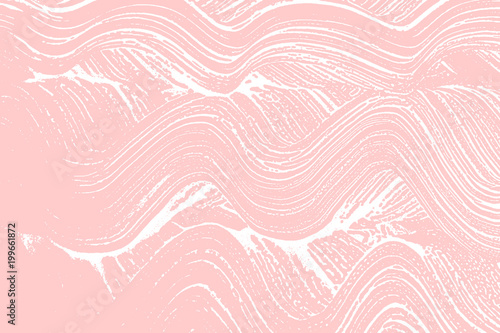 Natural soap texture. Alive millenial pink foam trace background. Artistic artistic soap suds. Cleanliness, cleanness, purity concept. Vector illustration.