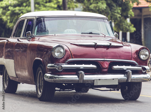 HDR Foto von einem amerikanischen historischen Auto © Natascha