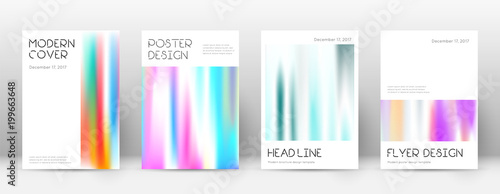 Flyer layout. Minimal rare template for Brochure, Annual Report, Magazine, Poster, Corporate Presentation, Portfolio, Flyer. Appealing lines cover page.