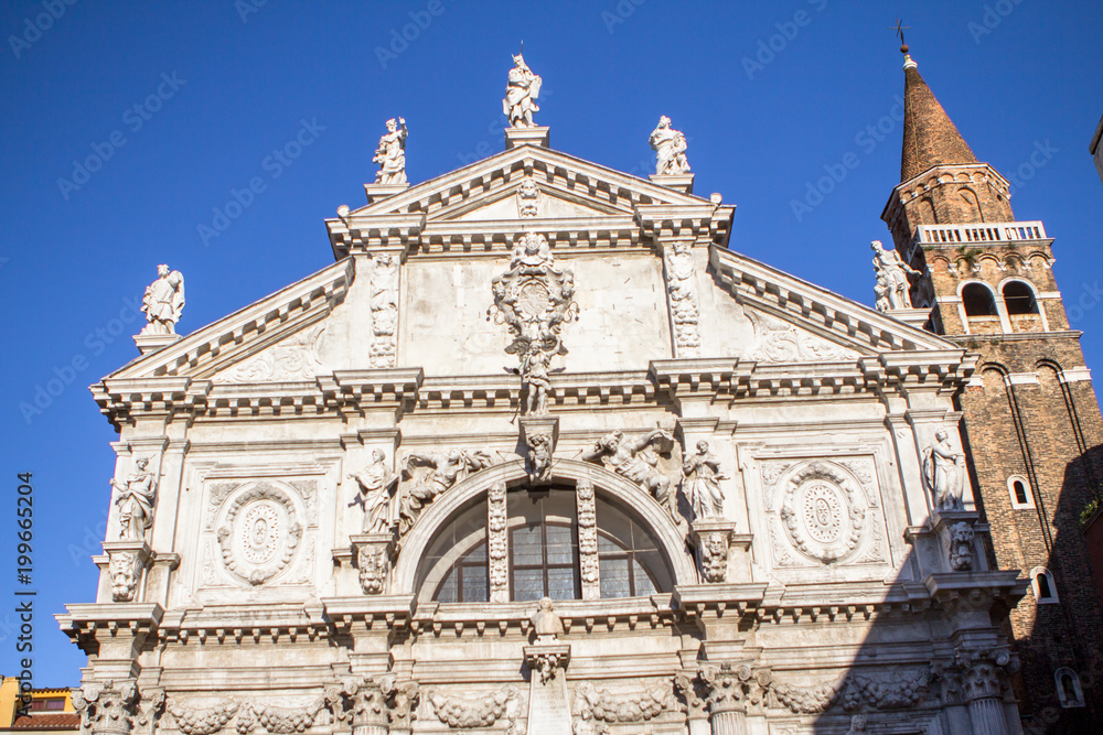 San Moise church, in Venice, Italy
