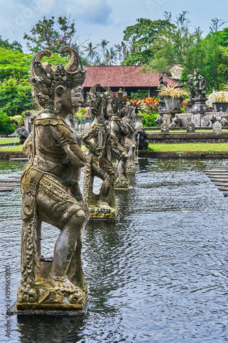 Tirta Gangga water palace on Bali island, Indonesia