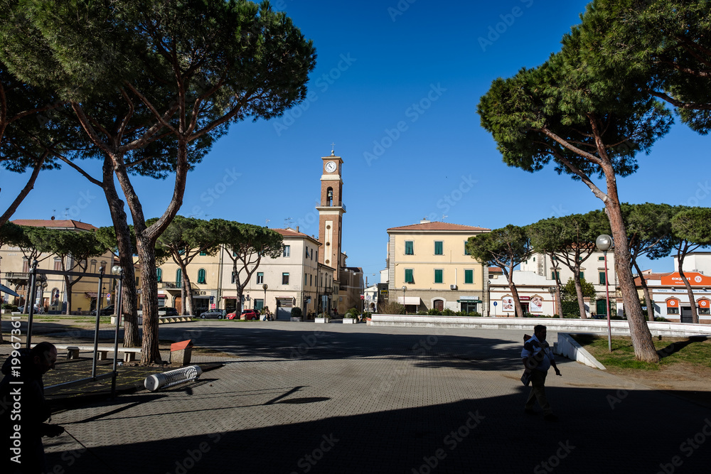 Fototapeta premium Cecina, Livorno, Tuscany, Italy