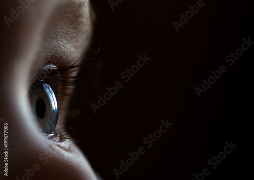 Wallpaper Mural baby eye macro shot Torontodigital.ca