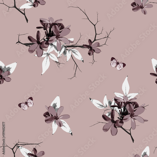 Florales Muster seamless