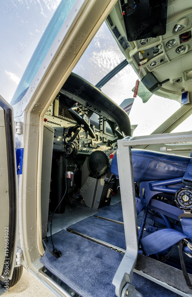 Cockpit Interior Aircraft