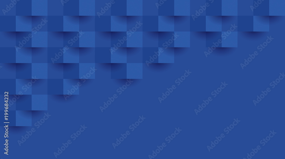 Blue abstract background vector with blank space for text.