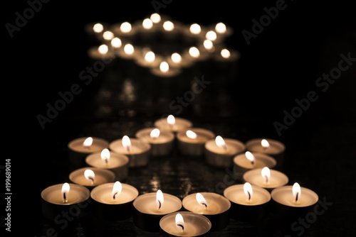 Yom HaShoah day abstract photo.