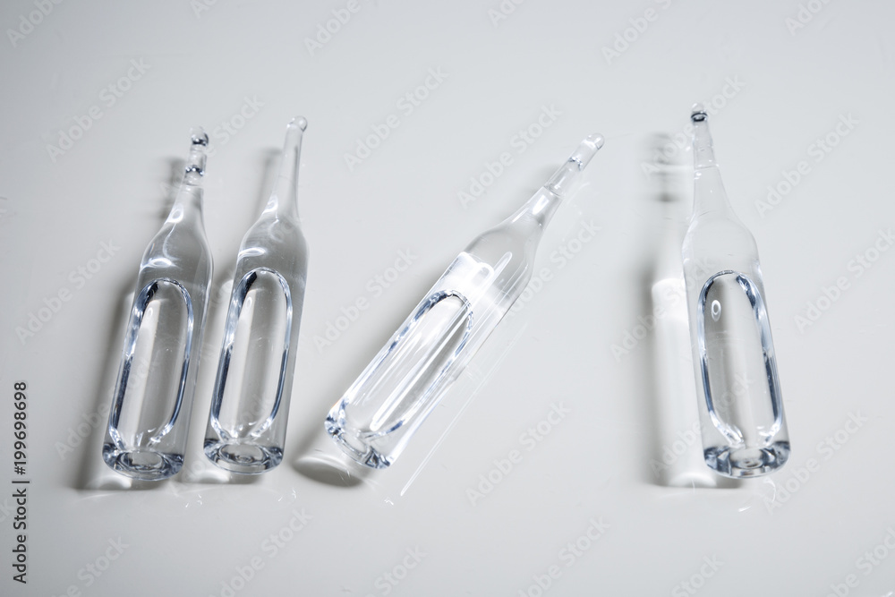 The ampoule The ampoule