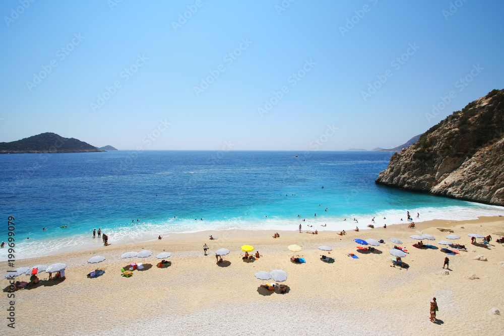 Beautiful Kaputas beach in Turkey Beautiful Kaputas beach in Turkey