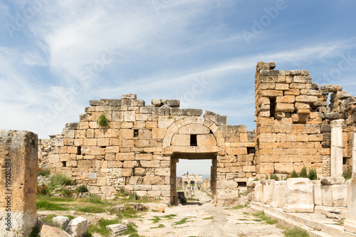 North Byzantine Gate ,Hierapolis Ancient City