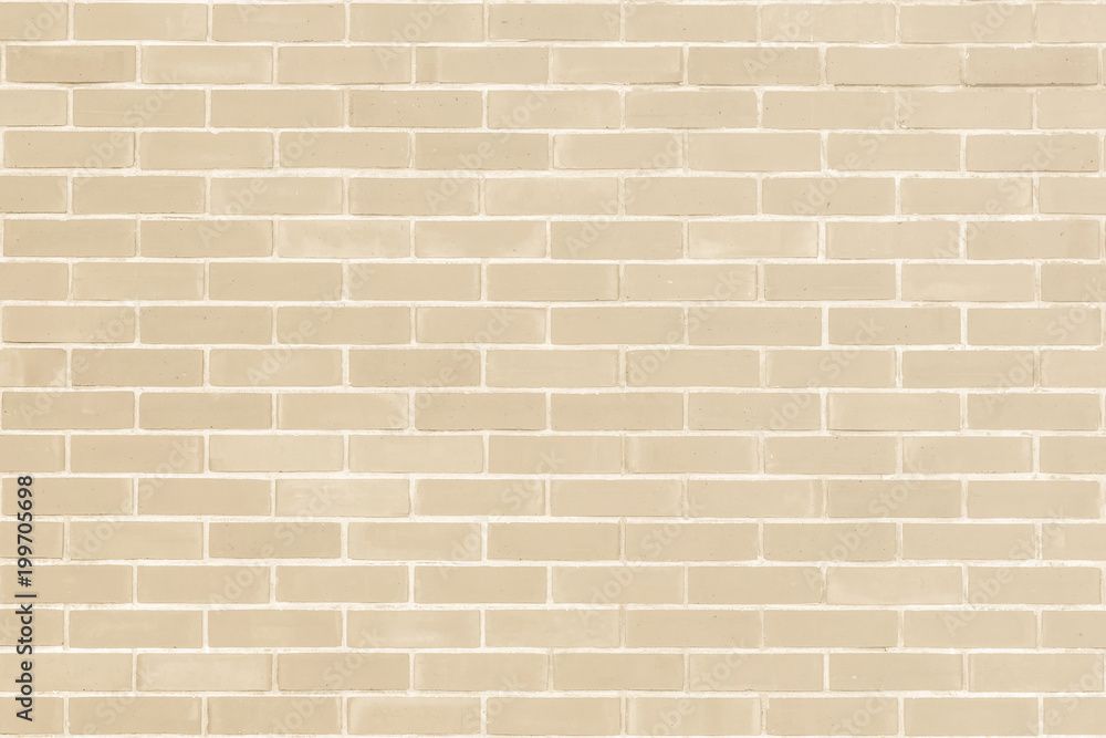 Brick texture background in natural light ancient cream yellow brown color Stock Photo | Adobe Stock