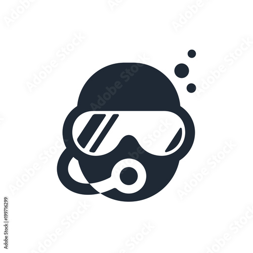 Scuba diving logo