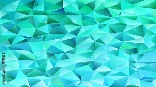 Polygonal abstract chaotic triangle pattern background - vector mosaic graphic design
