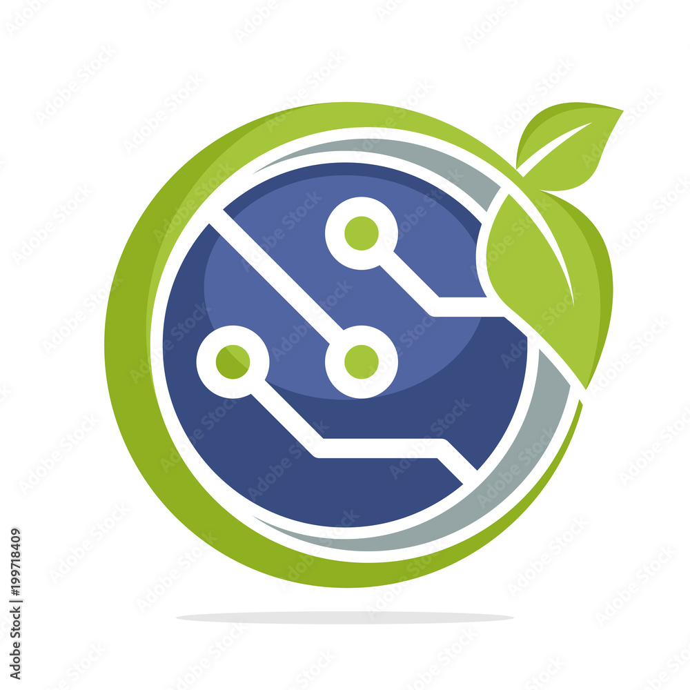 logo icon for green technology business, environmentally friendly logo icon for green technology business, environmentally friendly