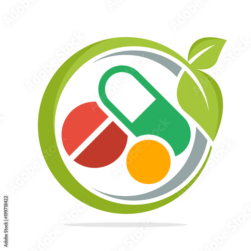 logo icon for herbal medicine business