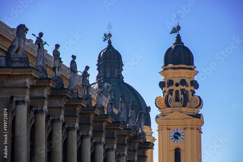 Theatine church in munich/germany photo