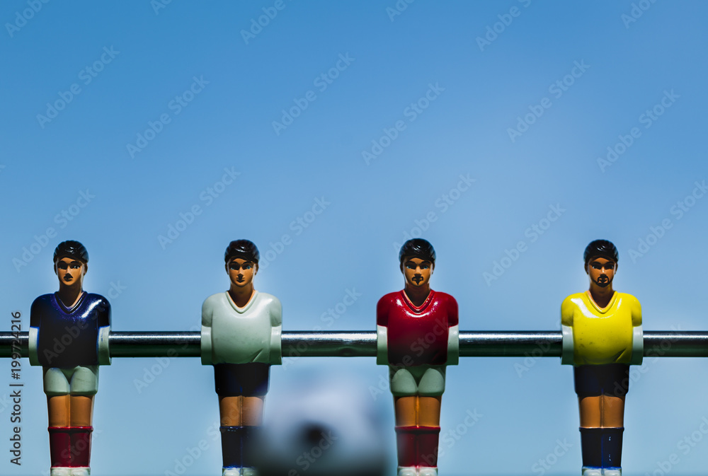 Obraz premium foosball player table soccer