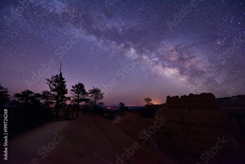 Milky Way Over Bryce Canyon