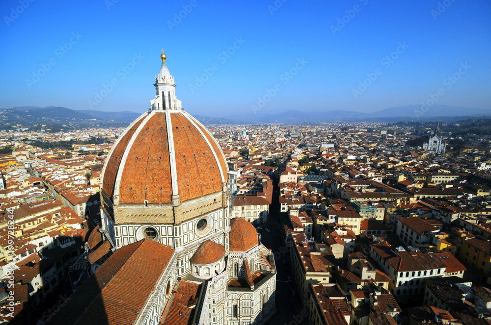 Fototapeta premium イタリア、フィレンツェの風景