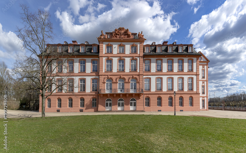 Biebrich castle in Wiesbaden