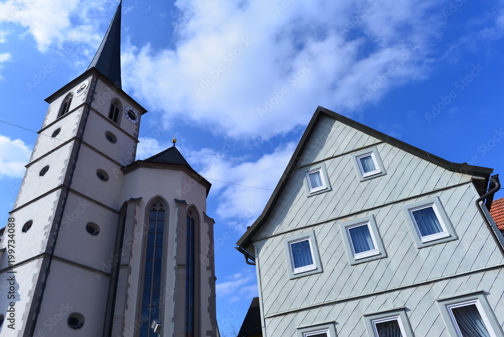 Pfarrkirche St. Georg in Bischofsheim an der Rhön Pfarrkirche St. Georg in Bischofsheim an der Rhön