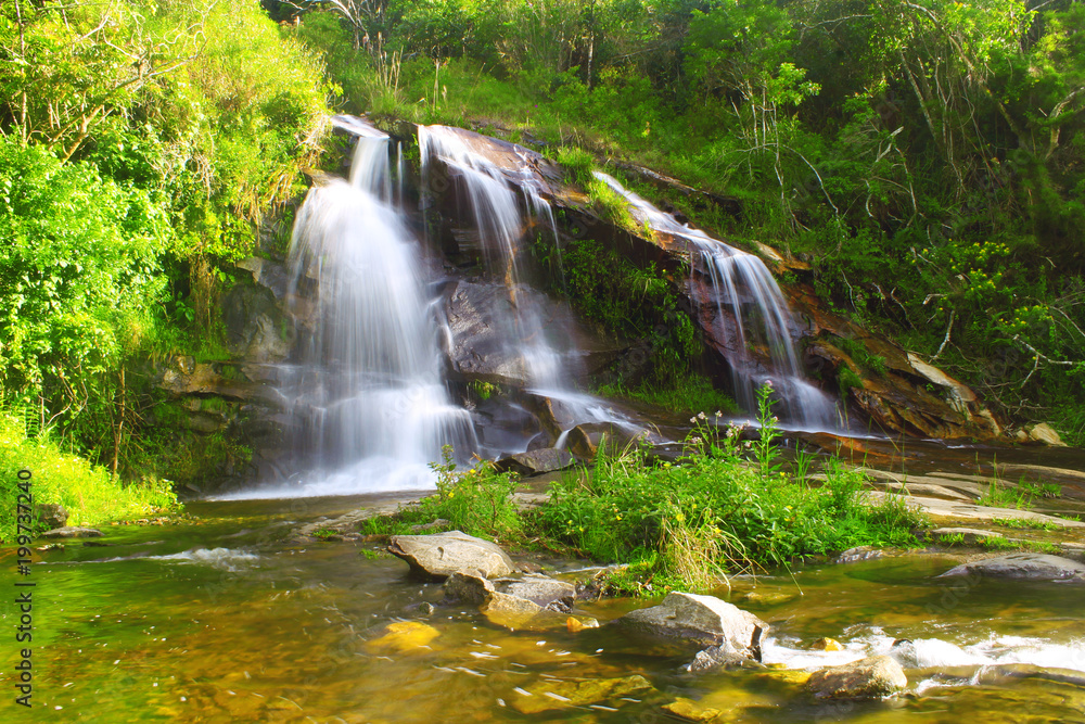 Waterfall in the road Waterfall in the road