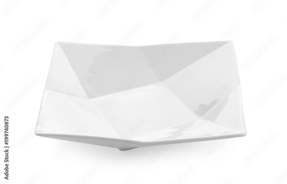 white dish on white background white dish on white background