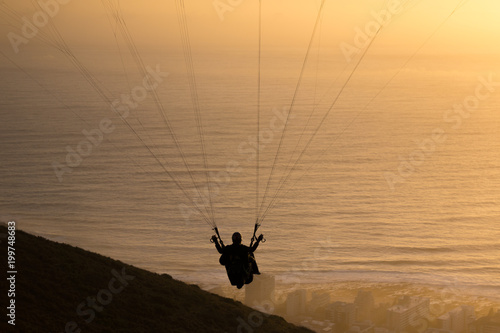 paragliding from signal hill 