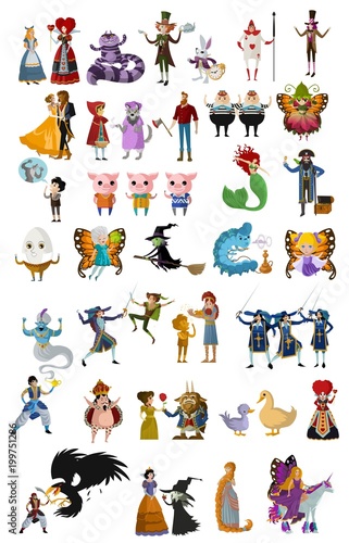 child tales characters collection
