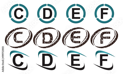 Logotype Modern Template Set