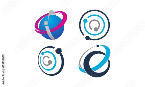 Technology Connection Logo Set