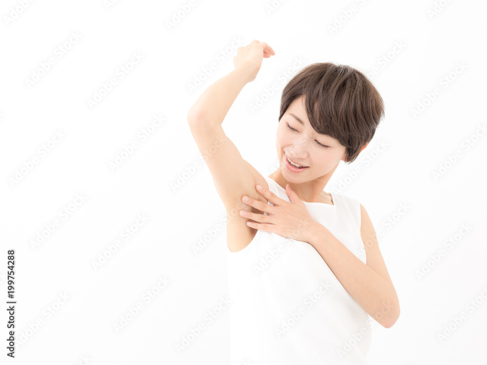 ボディケア・脇・女性