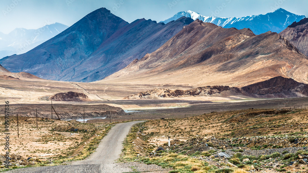 Nice view of Pamir in Tajikistan