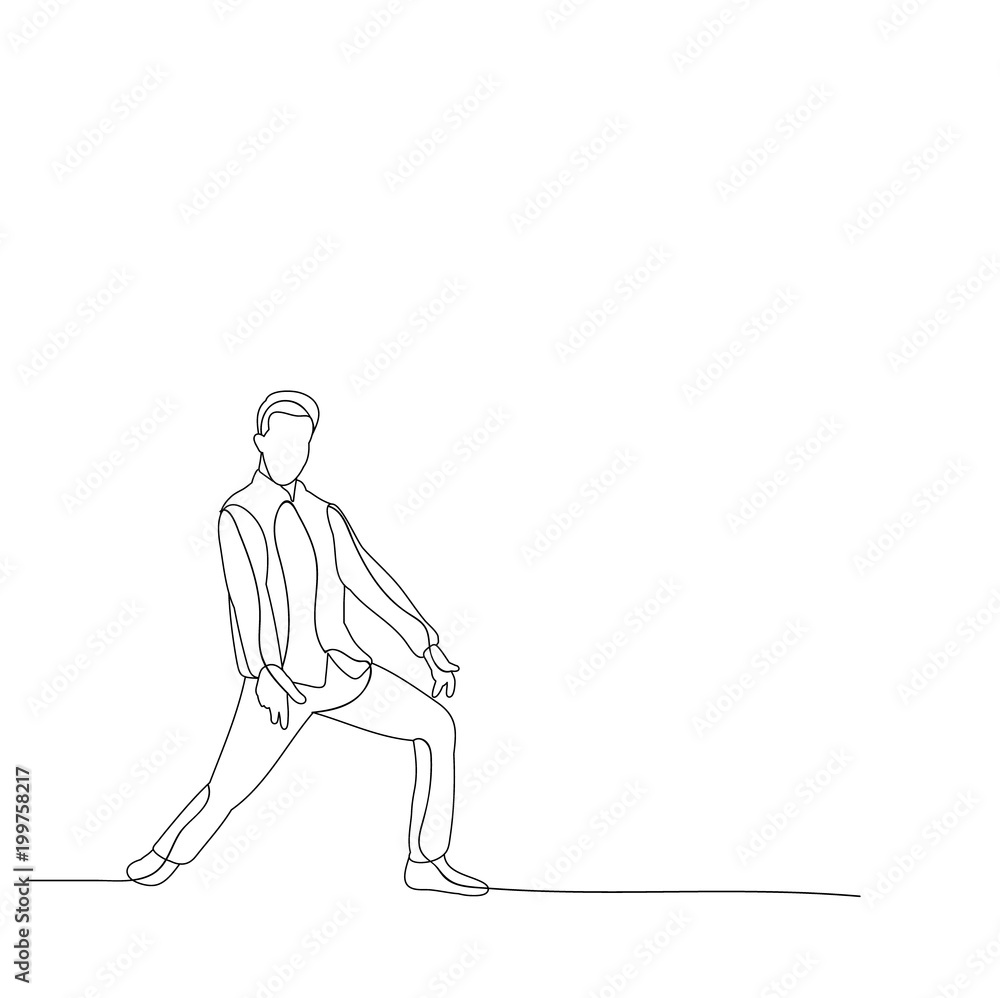 sketch of man dancing sketch of man dancing