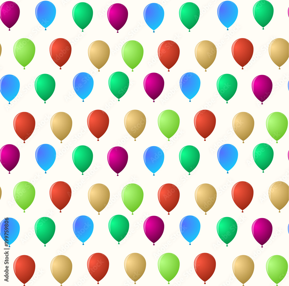 Symmetrical seamless air balloon pattern, wrapping paper Symmetrical seamless air balloon pattern, wrapping paper