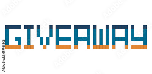 Giveaway pixel word
