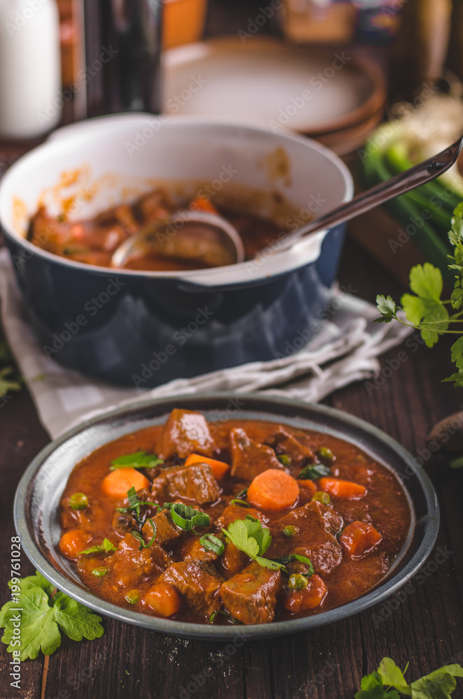 Beef stew with carrots Beef stew with carrots