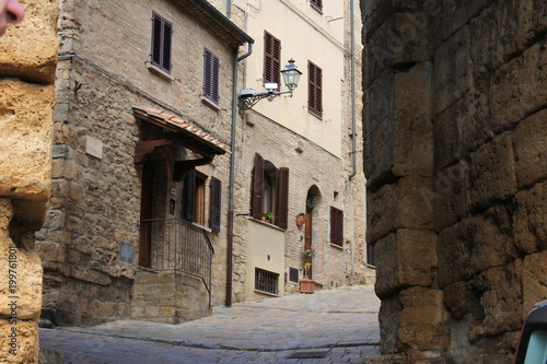 Fototapeta Naklejka Na Ścianę i Meble -  the city view in Volterra, Tuscany, Italy