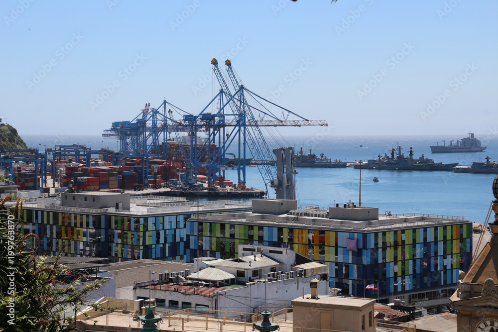 Hafen-Valparaíso-Chile