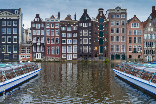 City of Amsterdam in the Netherlands